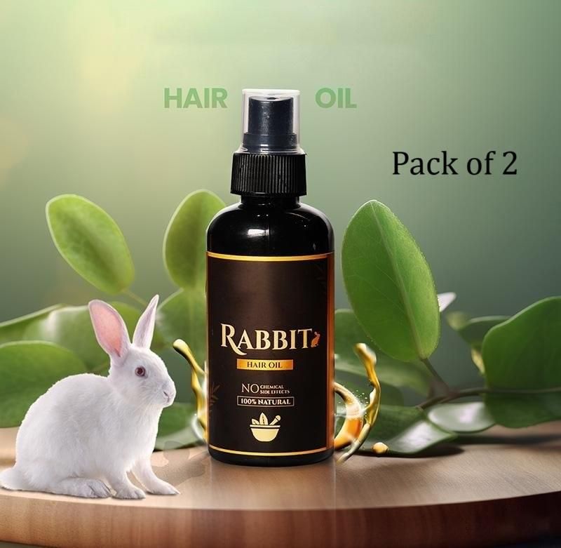 Rabbit Hair Oil (30 ml) Pack of 2